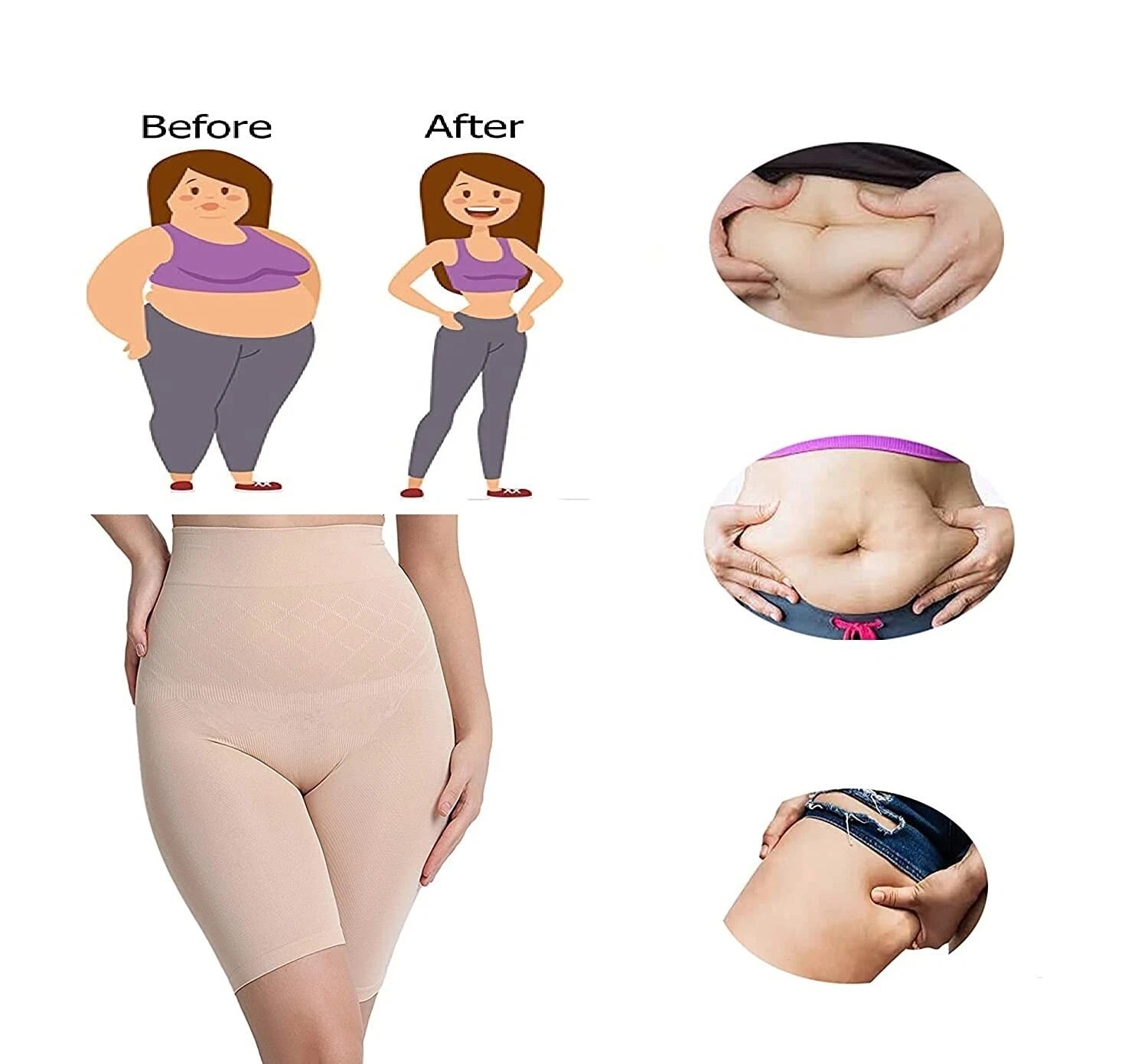 مشد حريمي شورت